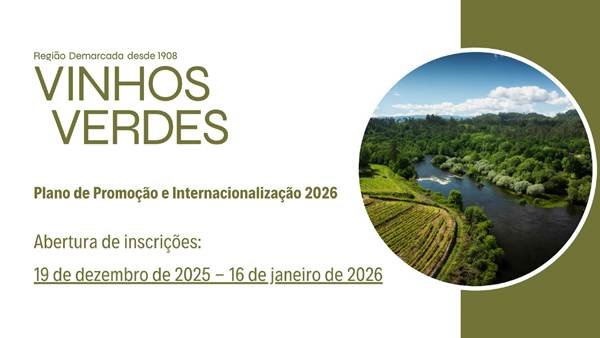 Inscri&ccedil;&otilde;es nas ac&ccedil;&otilde;es de promo&ccedil;&atilde;o da CVRVV para 2026 decorrem at&eacute; 16 de Janeiro